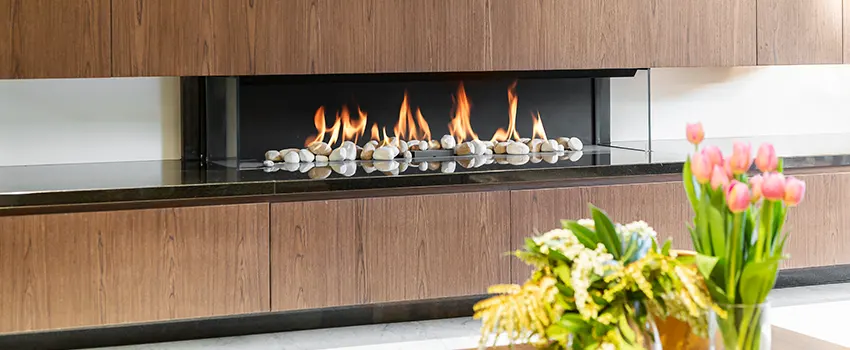 Double-height Fireplace Design Refurbishment in Seminole, Florida